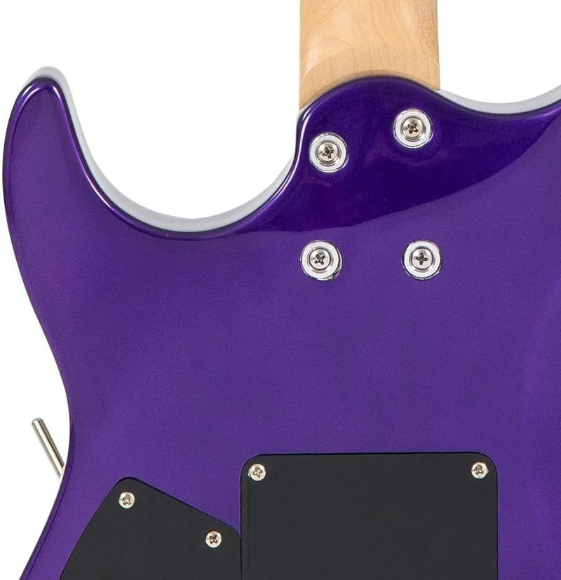 vintage جيتار كهربائي VINTAGE V6M24 المعاد إصداره - بنفسجي باسادينا - Image 4