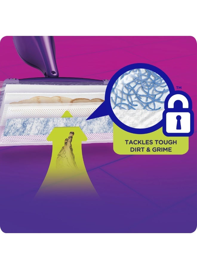 Swiffer Wetjet Heavy Duty Mop Pad Refills For Floor Mopping And Cleaning All Purpose Multi Surface Floor Cleaning Product 12 Pads Pack - Image 2