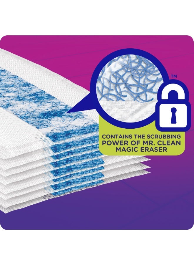 Swiffer Wetjet Heavy Duty Mop Pad Refills For Floor Mopping And Cleaning All Purpose Multi Surface Floor Cleaning Product 12 Pads Pack - Image 3