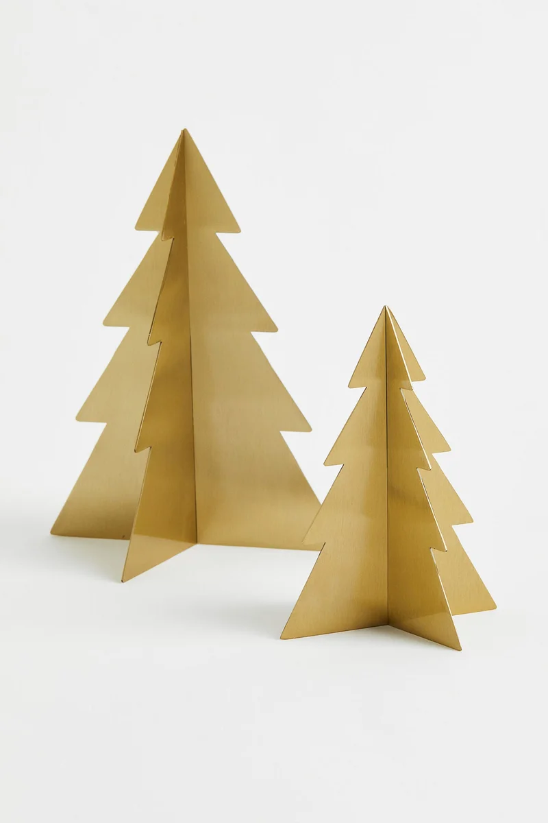 H&M Large Christmas tree table decoration