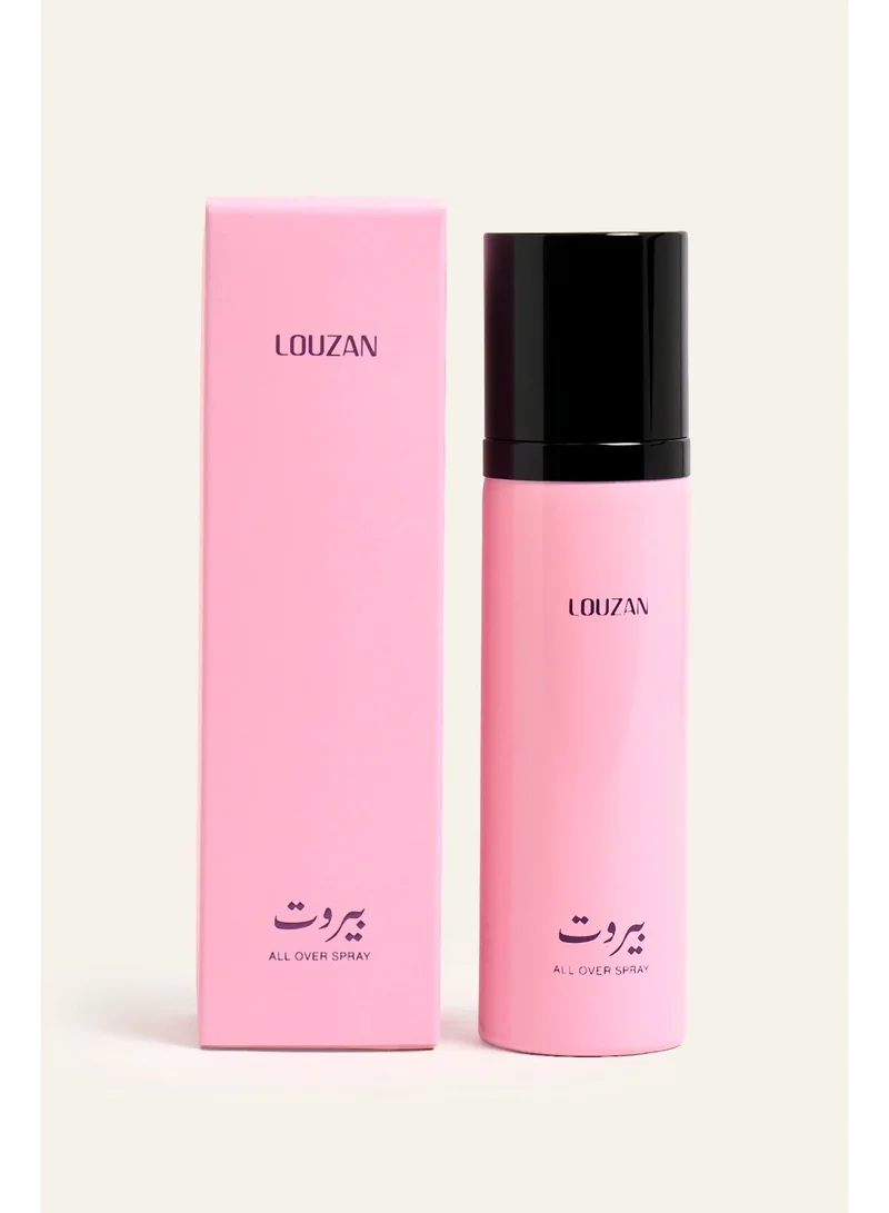 Louzan Beirut All Over Spray 100ml | Bergamot, Musk & Vanilla Oriental Floral Fragrance