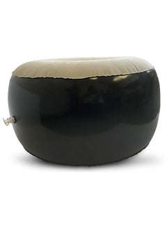FULL JOY Comfort able Small Portable Inflatable Stool Round 24" x 24" x 12" Air Chair Footrest for Outdoor Camping & Indoors  - Image 2