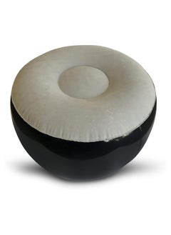FULL JOY Comfort able Small Portable Inflatable Stool Round 24" x 24" x 12" Air Chair Footrest for Outdoor Camping & Indoors  - Image 3