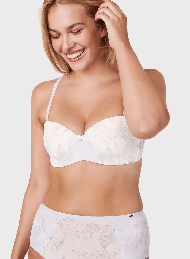 La Vie en Rose Memory Foam Strapless Bra