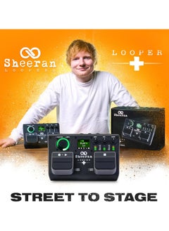 SHEERAN LOOPER + Dual Track Pedal for Guitar, Bass, Keyboard, Vocals and more, with 128 loops storage, 4 Looping Modes, LED Screen and Audio interface - pzsku/ZC8FBB713910157ABC7FDZ/45/_/1710307319/77c2f714-dbf6-4ecb-8ecf-24cf7ce43aab