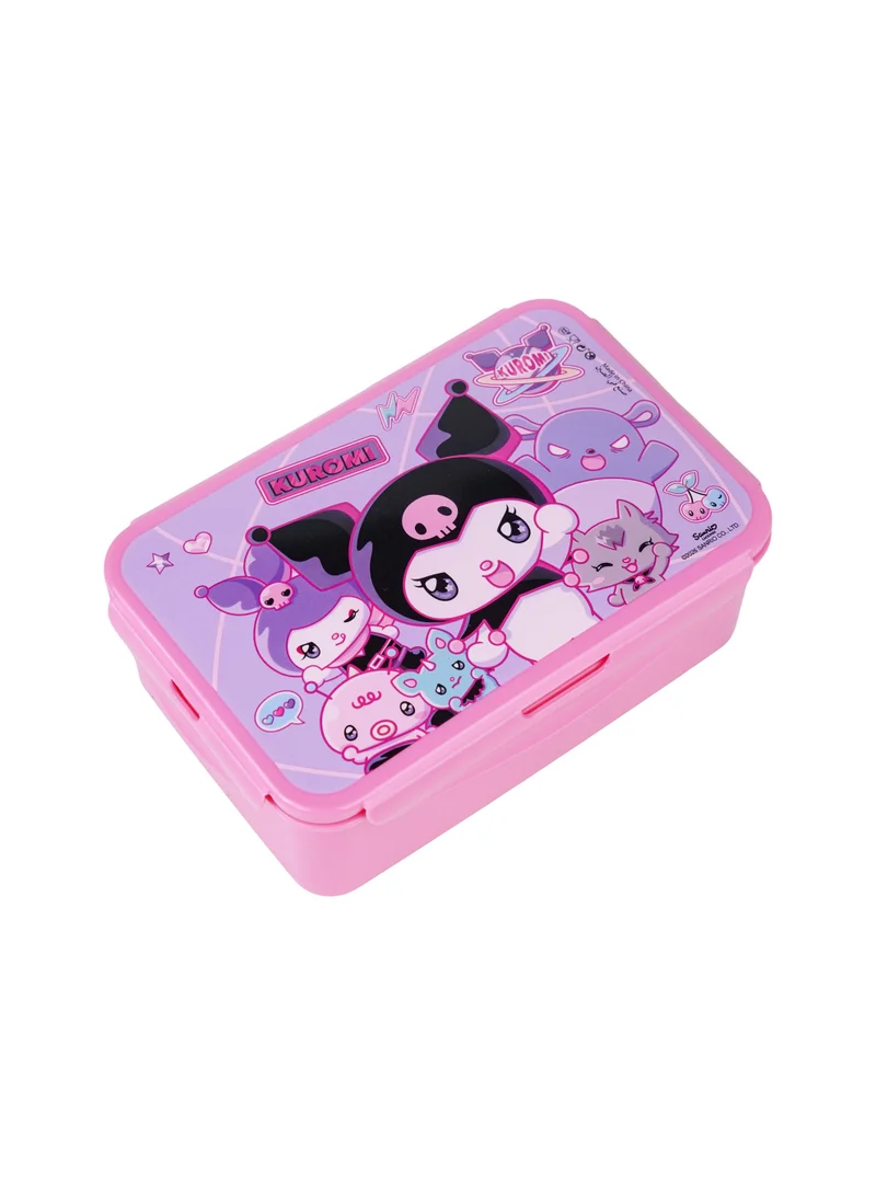Sanrio  Sanrio Kuromi Regular Lunch Box | Multi-Compartment Bento Lunch Box for Kids | Kuromi Food Storage Container for School, Travel & Picnics | Reusable Lunch Box for Women | Best Price UAE