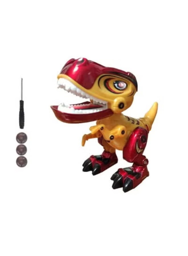 TOY GARDEN Dinosaur Toys for Kids | Alloy Metal Mechanical Dinosaur with Roaring Sound | Perfect Gift for Toddlers & Boys (Color May Vary) - Image 3