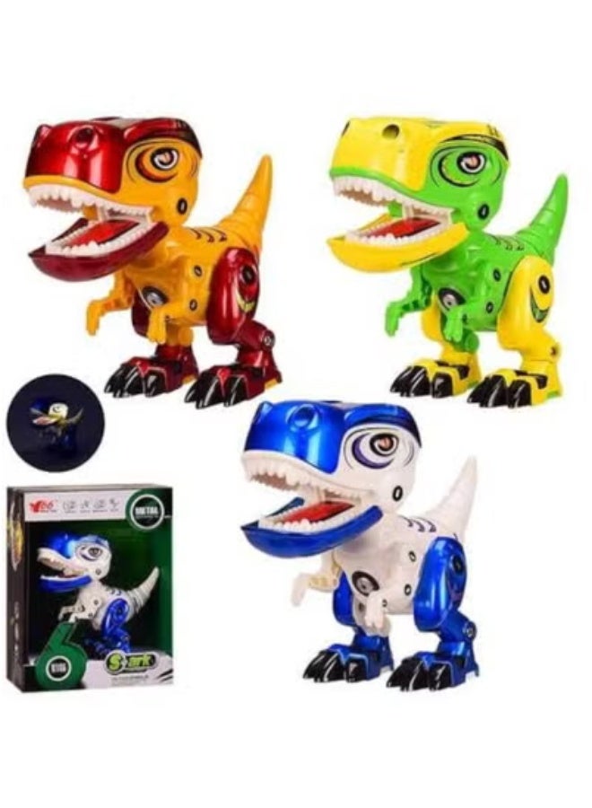 TOY GARDEN Dinosaur Toys for Kids | Alloy Metal Mechanical Dinosaur with Roaring Sound | Perfect Gift for Toddlers & Boys (Color May Vary) - Image 1