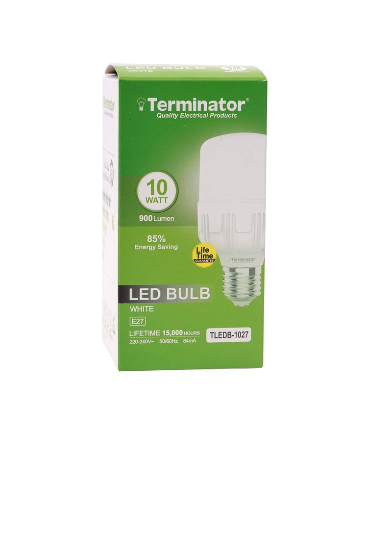 Terminator Energy Saver LED Bulb 10W 900 Lumen E27 Holder White - Image 3