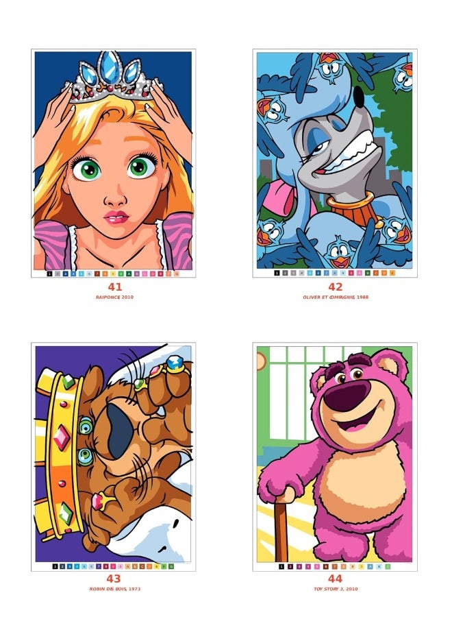 Coloriages mystères Disney - Les Grands classiques Tome 4 - Image 4
