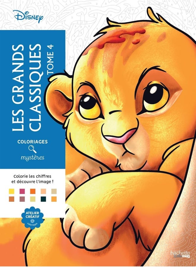 Coloriages mystères Disney - Les Grands classiques Tome 4 - Image 1