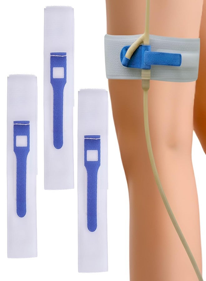 Gadget Beyond Foley Catheter Leg Strap - Secure & Comfortable Non-Slip Holder for Urinary Drainage Bags - with Silicone to Reduce Slipping - Soft-Touch Fabric, Adjustable Fit, Reusable 3-Pack - Image 1