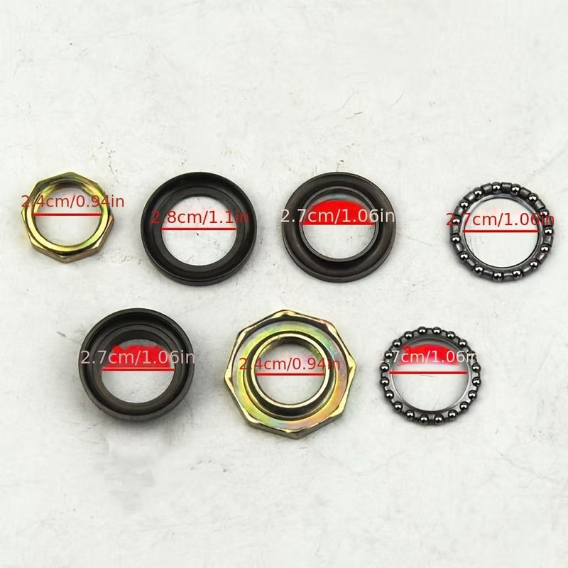 Bearing Kit For Yamaha PW50 Y-Zinger 1981-2009 Off Road Steering Shaft Seven Piece - Image 2