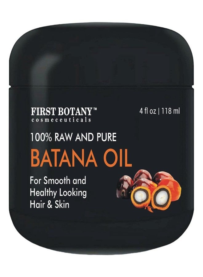First Botany 100% Natural Raw Batana Oil promoting Hair Growth, Dr. Sebi Hair Oil from Honduras, Prevent Hair Loss, Eliminates Split Ends for Men & Women 4 fl oz - Image 1
