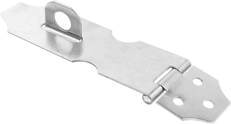 Stainless Steel Cabinet Door Lock 20pcs Sliding Hasp Safety Bolt Silver - Image 1