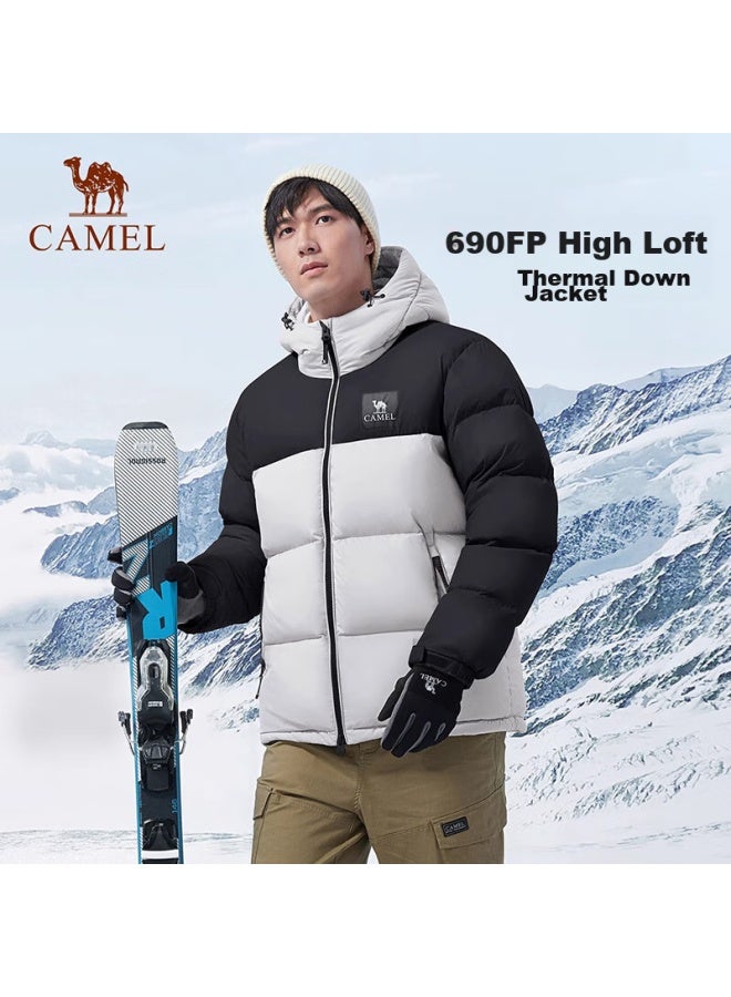 Camel [heizuan 5 Plus] Outdoor Down Jacket, Uni Thick Puffer Coat, A33cr07164 - Image 2