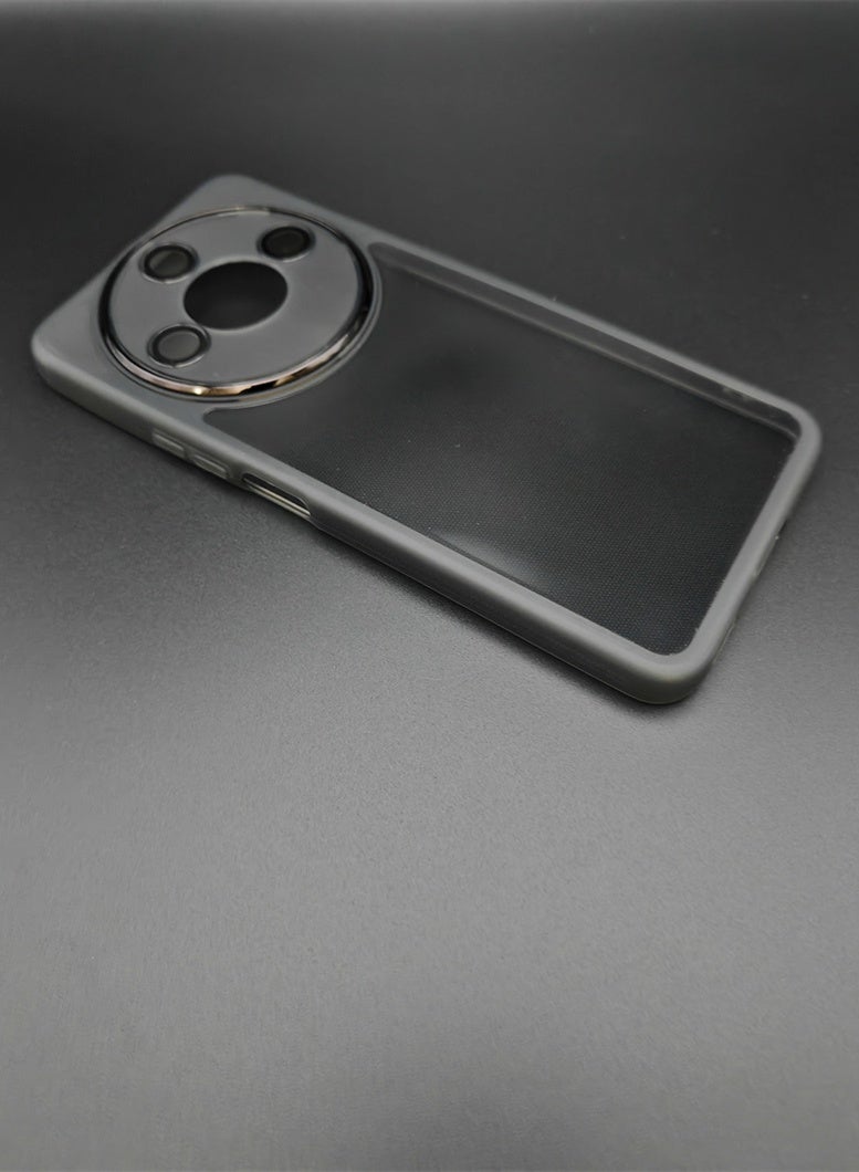 Suitable for HONOR X9c Smart 5G 6.8-inch phone case, with lens film, fully wrapped ultra-thin, transparent silicone black - Image 4