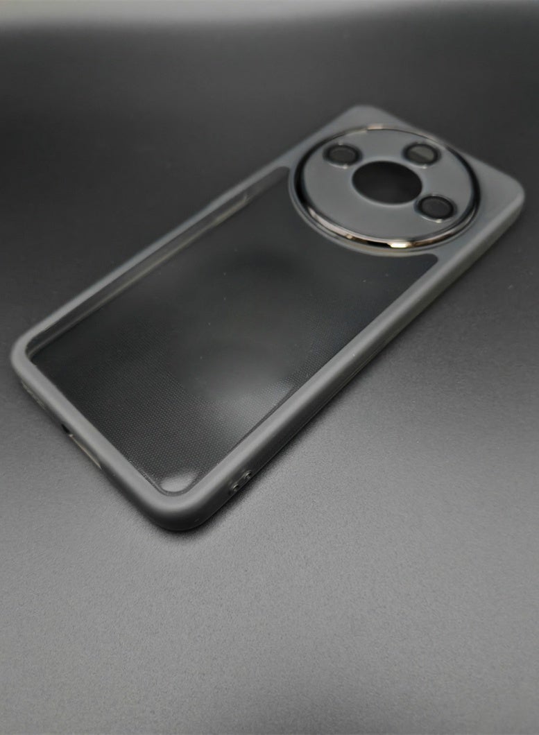 Suitable for HONOR X9c Smart 5G 6.8-inch phone case, with lens film, fully wrapped ultra-thin, transparent silicone black - Image 2