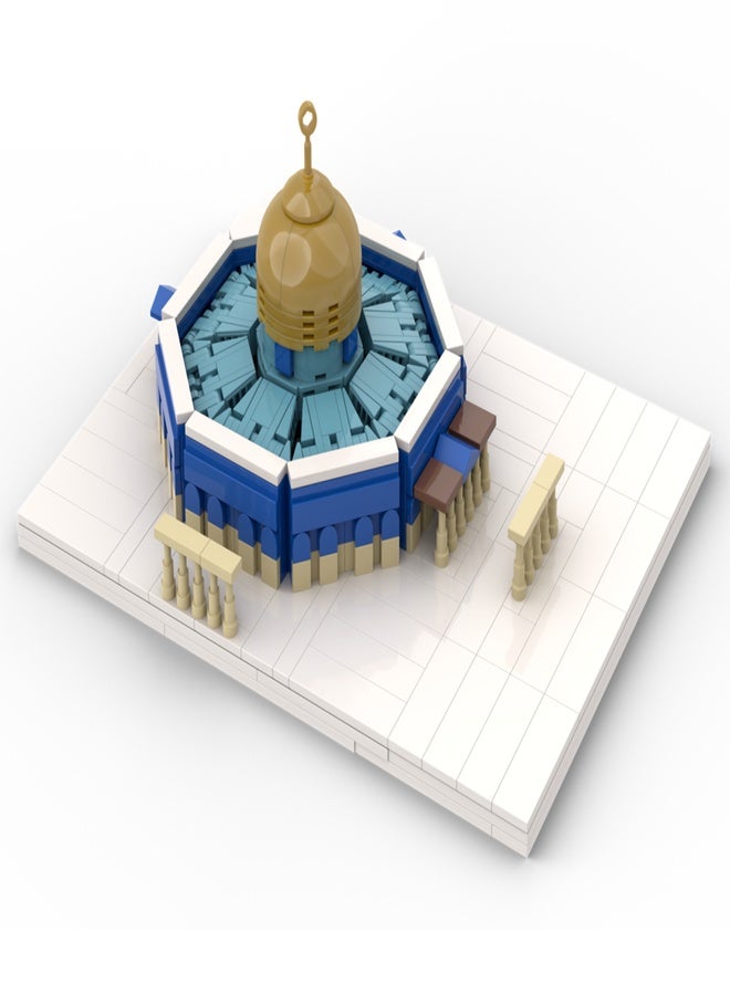 Muslim Blocks MUSLIMBLOCKS - AL AQSA  ISLAMIC BUILDING BLOCKS SET DOME OF THE ROCK  - Image 1