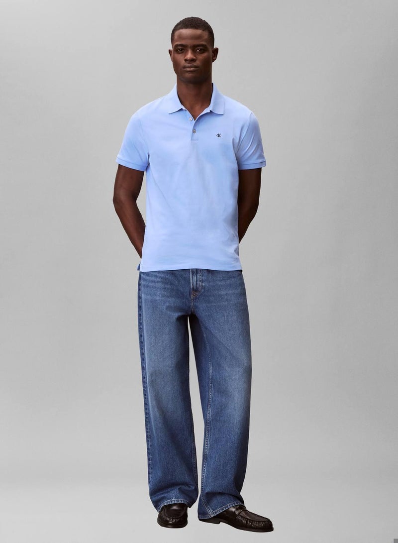 Calvin Klein Jeans Classic Logo Polo Shirt - Image 2