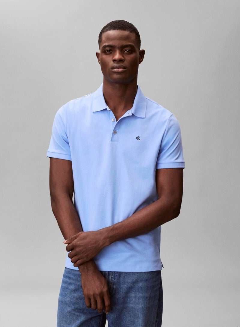 Calvin Klein Jeans Classic Logo Polo Shirt - Image 1