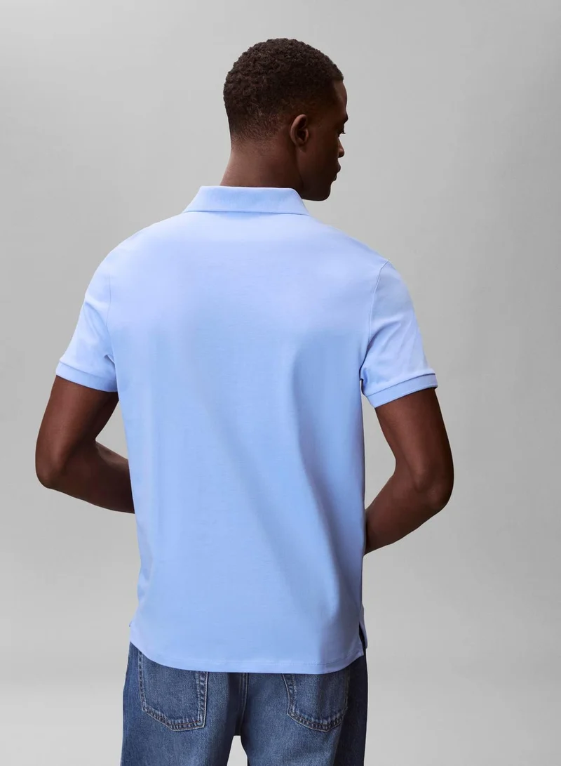 Calvin Klein Jeans  Classic Logo Polo Shirt for Men | Best Price UAE