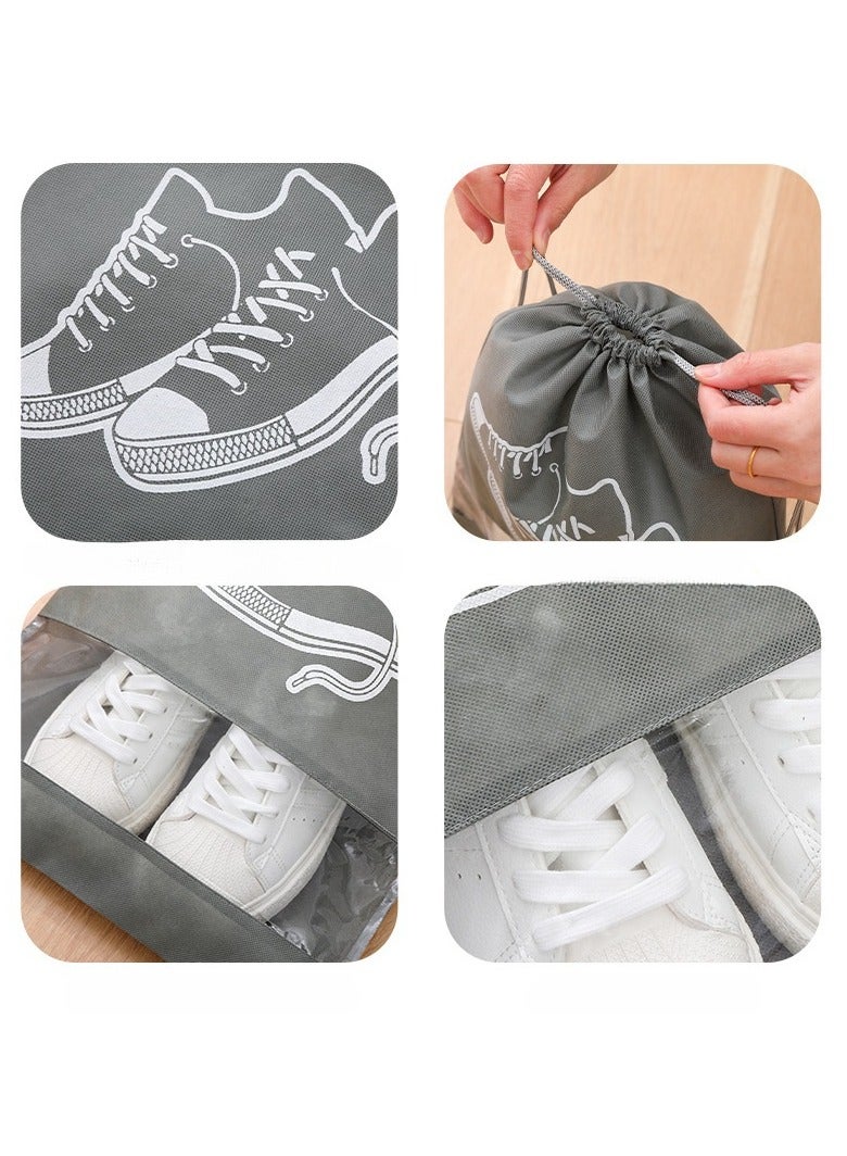 EBMINI New Large Capacity Drawstring Dustproof Shoes  - Image 2