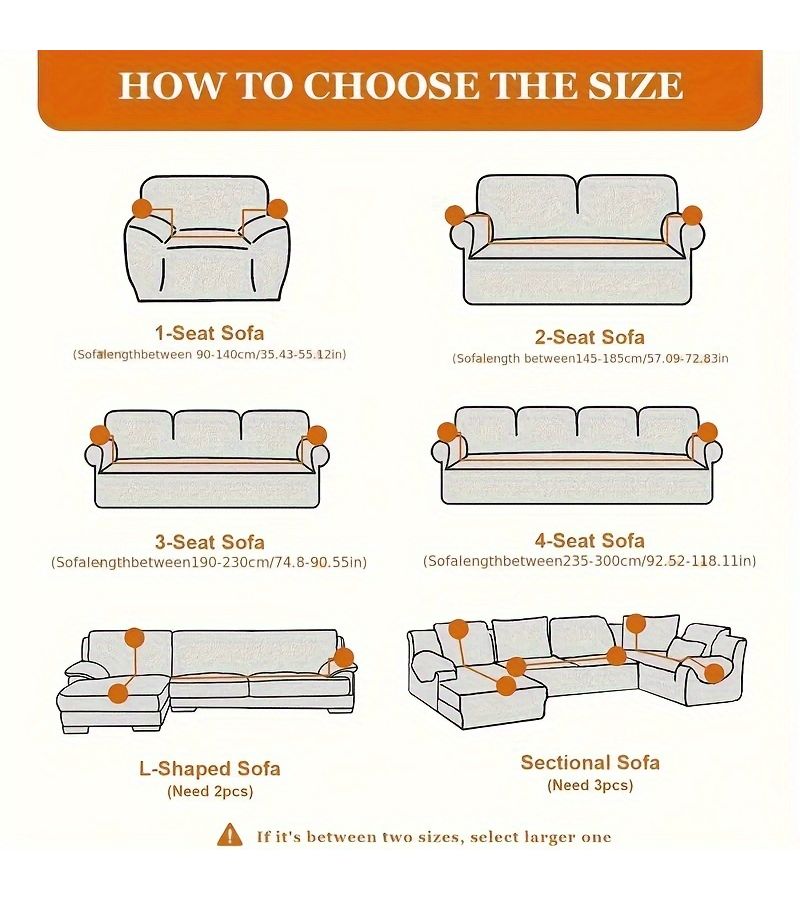 Deep Gray Jacquard 3 Seater Sofa Cover Universal Fit Slipcover All Season Protective Furniture Cover Machine Washable Non Slip Sofa Cover For Living Room Hotel Conference Room Home Decor Includes One Pillowcase - Image 3