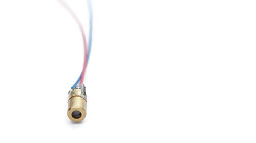Electronicspices Electronic Spices Lazer for DIY project Brass Line Laser Dot Diode Module Head Red Light (for school project) - Image 2