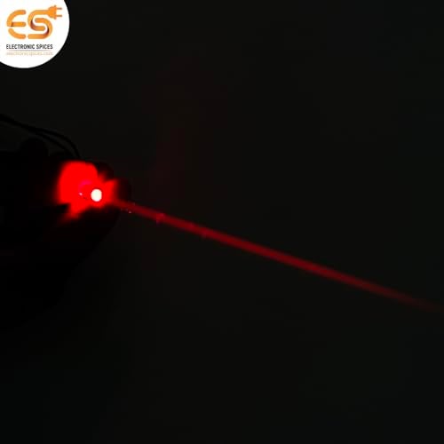 Electronicspices Electronic Spices Lazer for DIY project Brass Line Laser Dot Diode Module Head Red Light (for school project) - Image 5