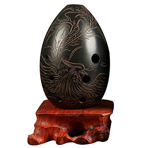 Semli Professional Chinese Flute Xun Instrument Ceramic Ocarina Ancient Xun Instrument Ceramic Ocarina - Image 1