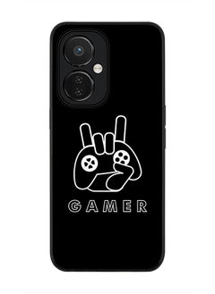 Rugged Black edge case for Nord CE 3 Lite Slim fit Soft Case Flexible Rubber Edges Anti Drop TPU Gel Thin Cover - Gamer