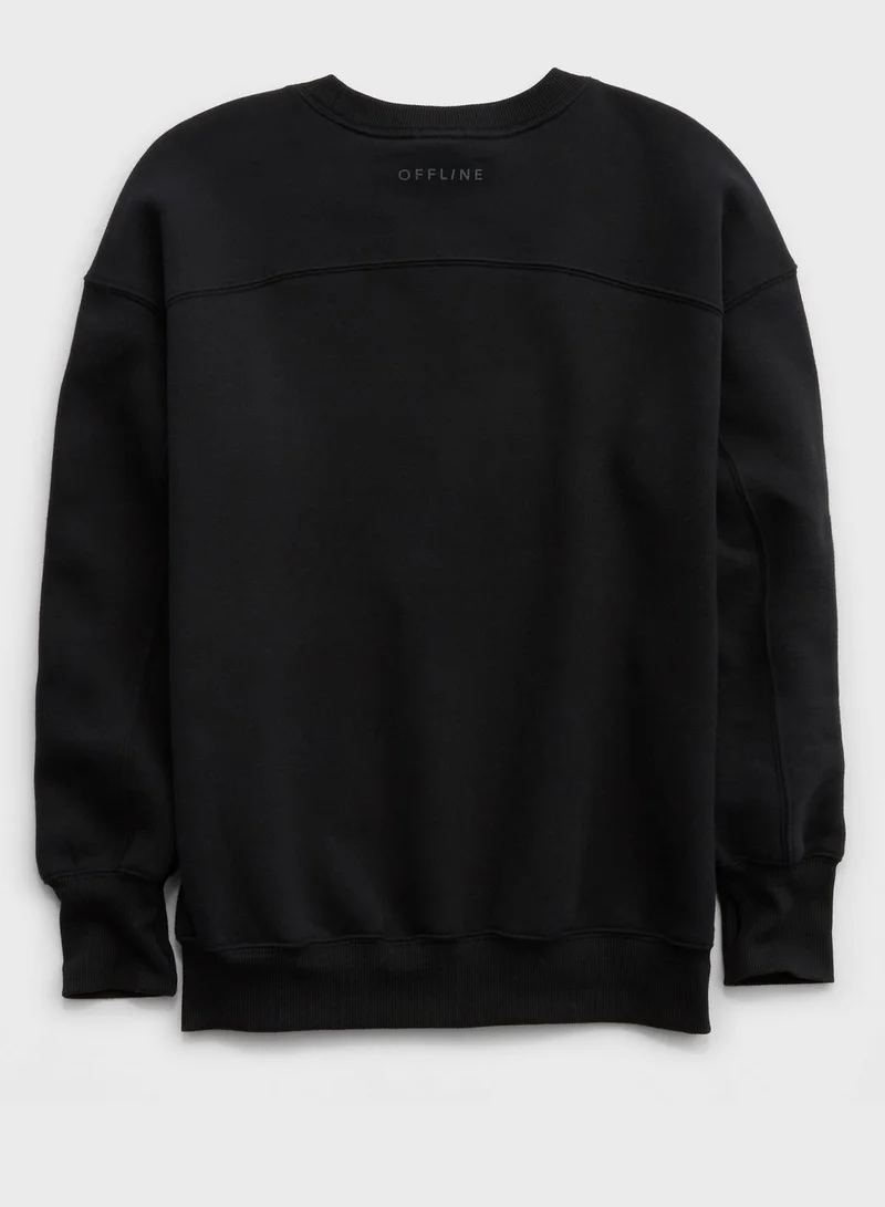 Aerie Crew Neck Sweatshirt