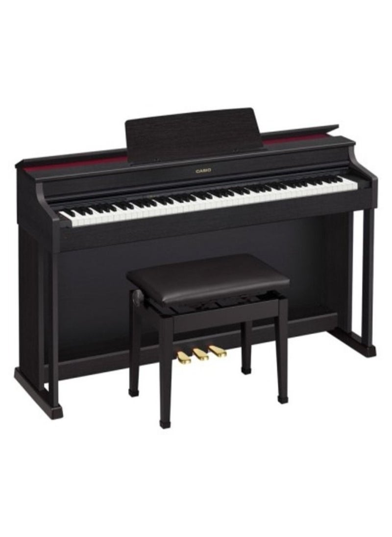 CASIO Casio AP-470 Celviano Digital  Piano with Bench - Black  - Image 1