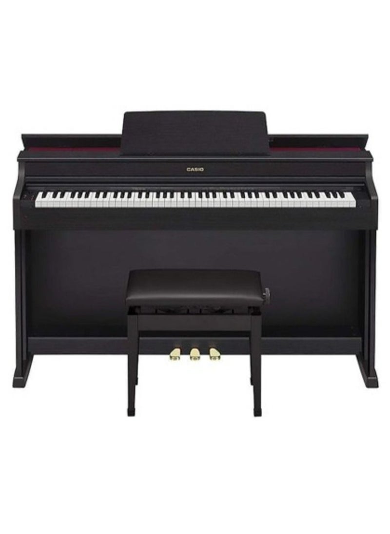 CASIO Casio AP-470 Celviano Digital  Piano with Bench - Black  - Image 2