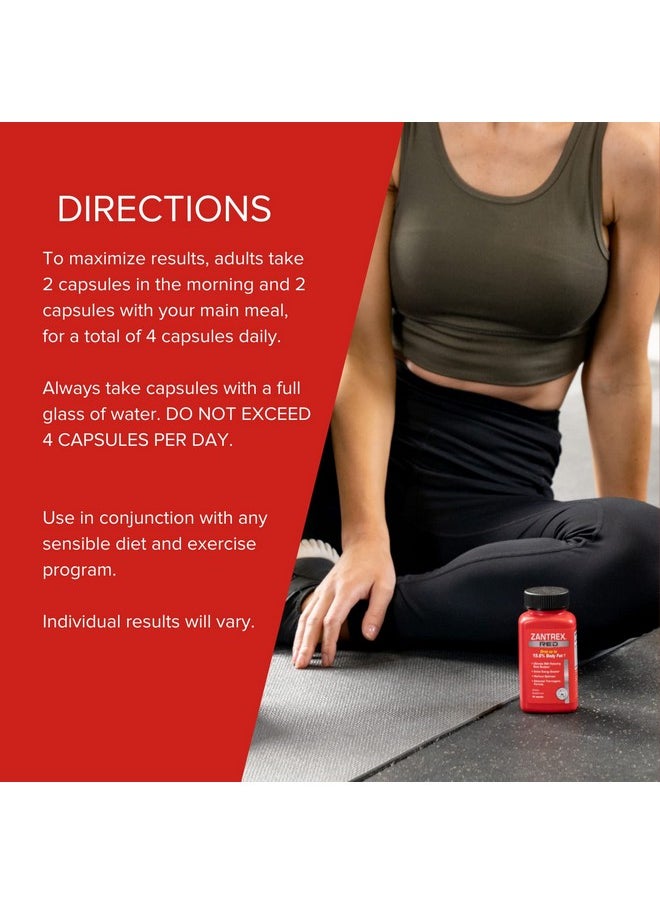 Zantrex - Red 56 Count Weight Loss Supplement Pills Fat Burning Pills Metabolism Booster For Weight Loss Lose Weight Fast For Women - Image 1