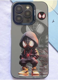 iPhone 15 Pro Max Case, PC Hard Phone Protective Case with Marvel Spider-Man Pattern, Anti-Scratch Shockproof Anti-Yellowing Case Cover for Apple iPhone 15 Pro Max 6.7''