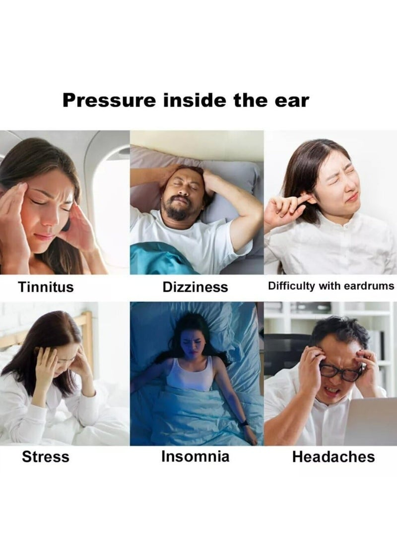 COYO Ear Pressure Relief Suction Device for Migraine, Headache, Tension Relief, Inner Ear Balance, Reduce Airplane Ear Pressure - Image 5