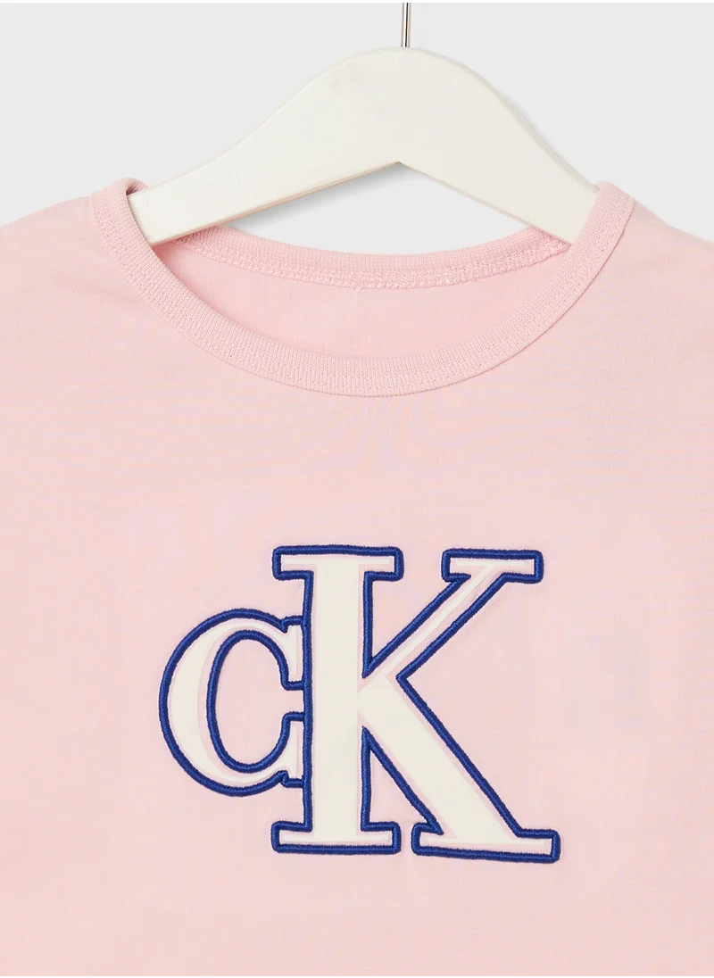 Calvin Klein Jeans Kids Graphic Logo T-Shirt