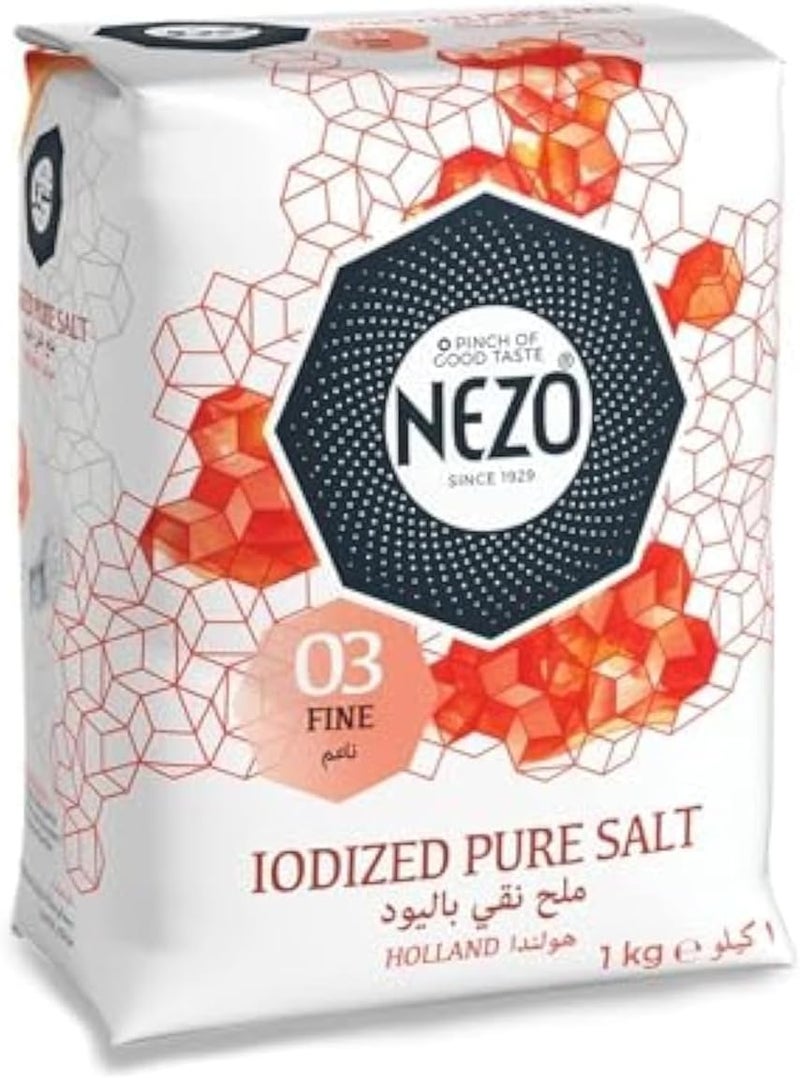 Nezo Iodized Table Salt 1kg