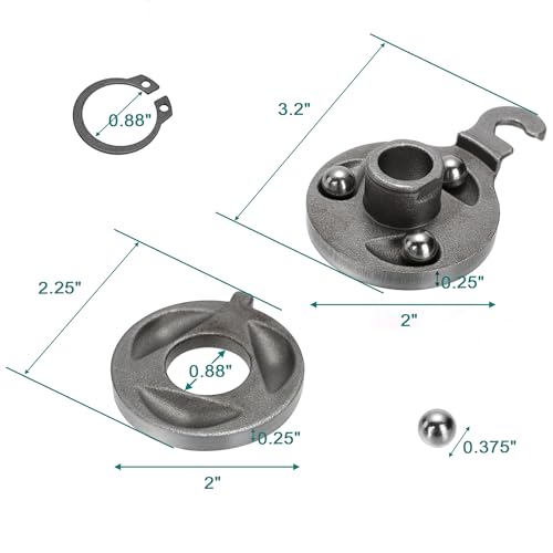 MoKitDora Sportster Power Clutch Ramp Easy Lever Pull Clutch Reduced Effort Clutch Replacement Kit Compatible with 1994-2020 Harley Sportster XL Models and Buell with Mechanical Clutch - Image 4