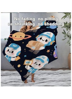 General Children's or student cartoon flannel thin blanket (warm and comfortable, suitable for sleep, games) 100cm*150cm  - Image 1
