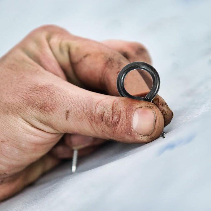 30 قطعة من خطافات البراغي ذاتية التنقيب الثقيلة، خطافات براغي معدنية للتعليق للاستخدام الداخلي والخارجي - Image 5