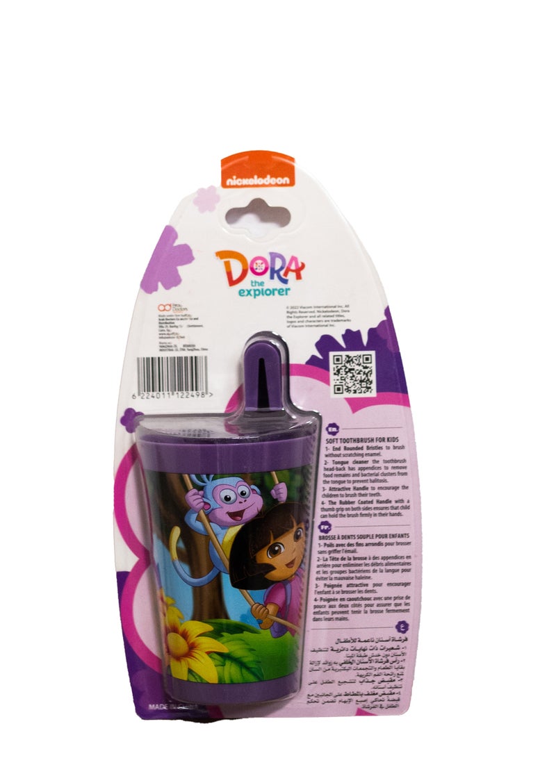 فاب لاب فرشاة أسنان FABLAB دورا مع كوب - Image 2