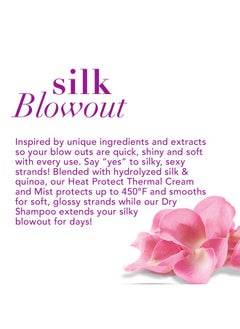 Ogx OGX Protecting + Silk Blowout Quick Drying Thermal Spray, 6 Fl Oz (Pack of 1)  - Image 2