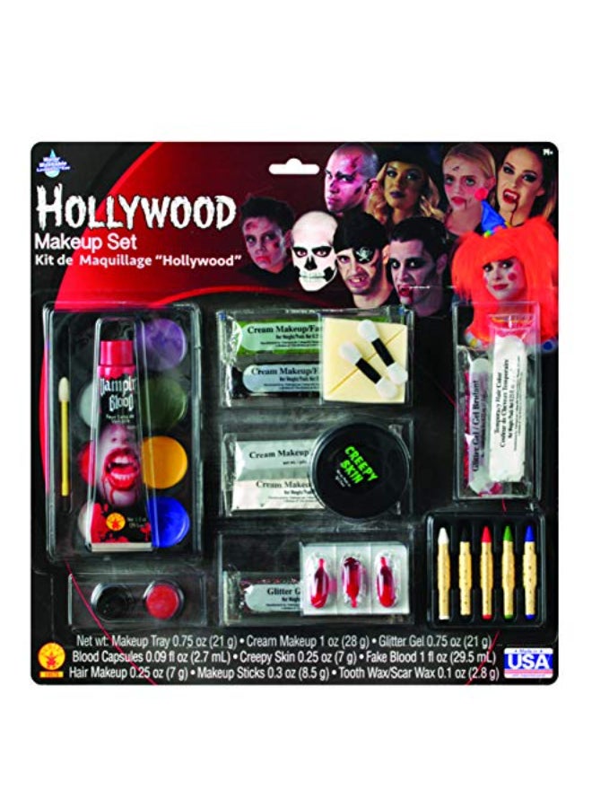 Rubies Hollywood Makeup Center Makeup Kit for Adults Unisex One Size - Image 1