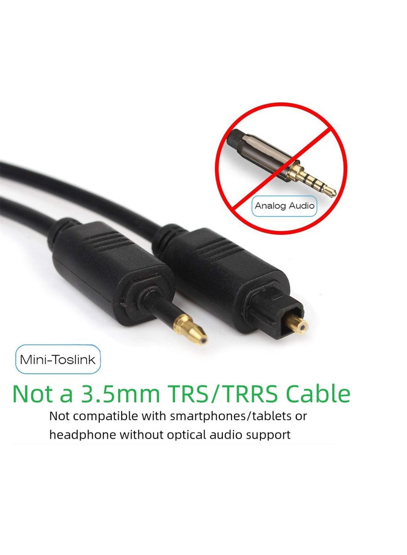 Digital Sound Toslink Male -3.5mm Optical S/PDIF Audio Cable for PS4/PC/TV/CD/DVD - Image 3