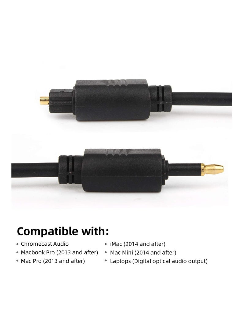Digital Sound Toslink Male -3.5mm Optical S/PDIF Audio Cable for PS4/PC/TV/CD/DVD - Image 5