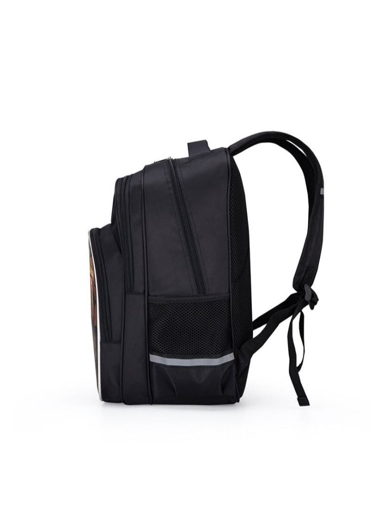 JUNYOUK - Anime Demon Slayer Backpack Canvas Schoolbag Printed Kochou Shinobu Flap Backpack Laptops Back Pack Comfortable and Durable - Image 1