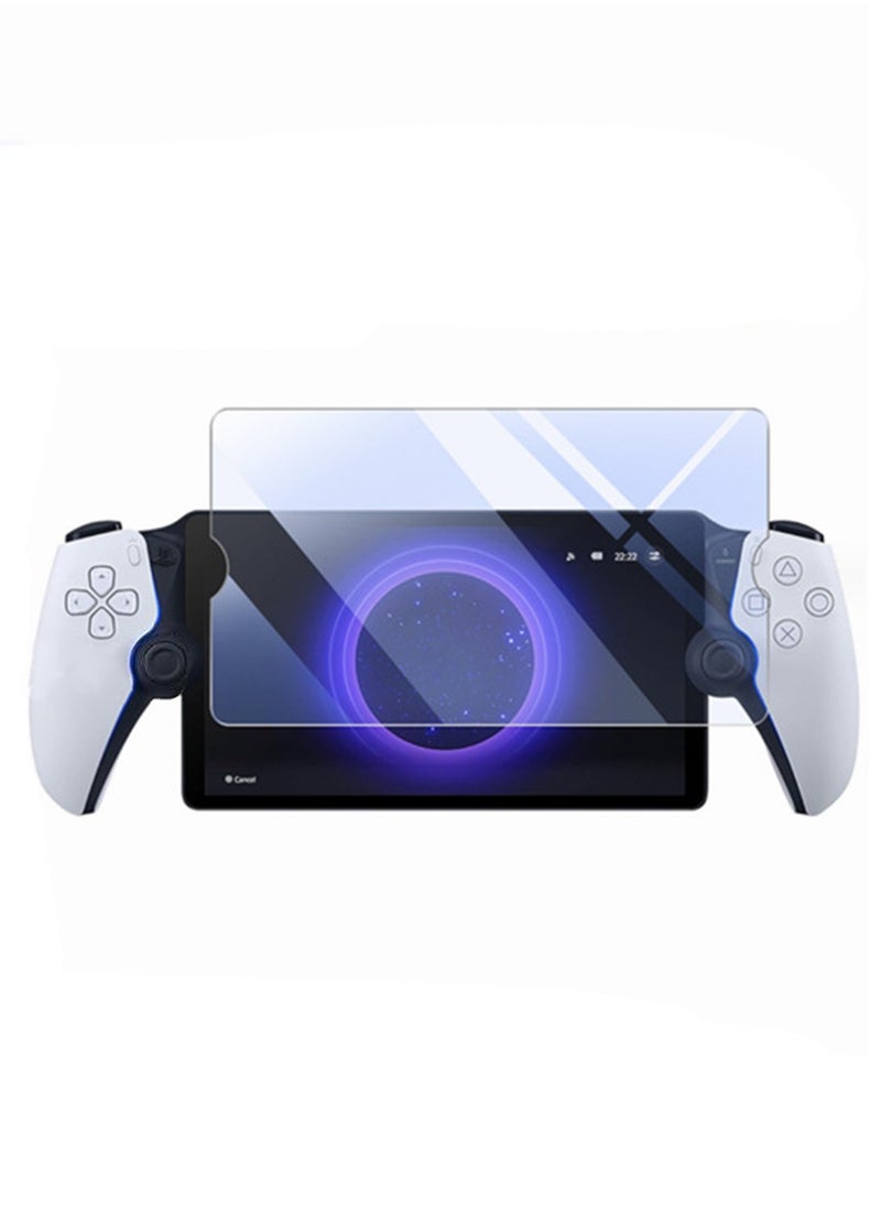 IINE Tempered Glass Screen Protector for PlayStation Portal Remote Player 8 inch - PlayStation 5 with Easy Installation Kit, Transparent Ultra HD, Anti-Scratch, Anti-Fingerprint  - Image 1